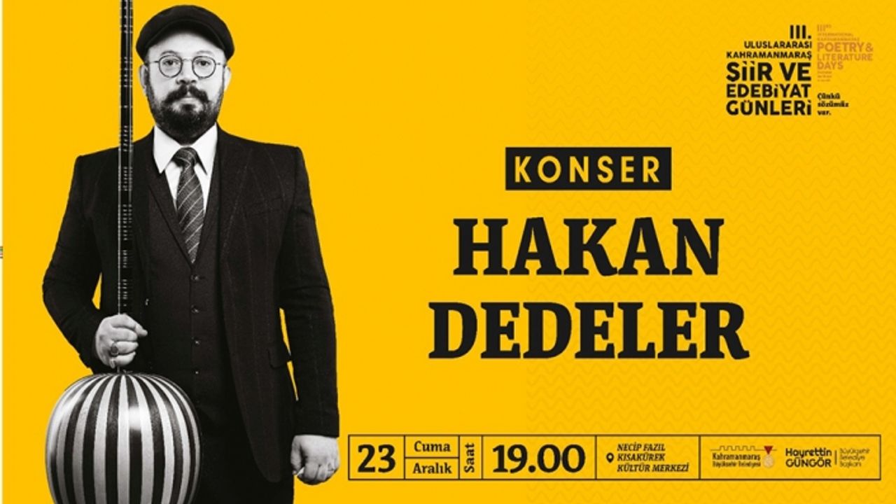 3. Uluslararası Şiir ve Edebiyat Günleri Başlıyor