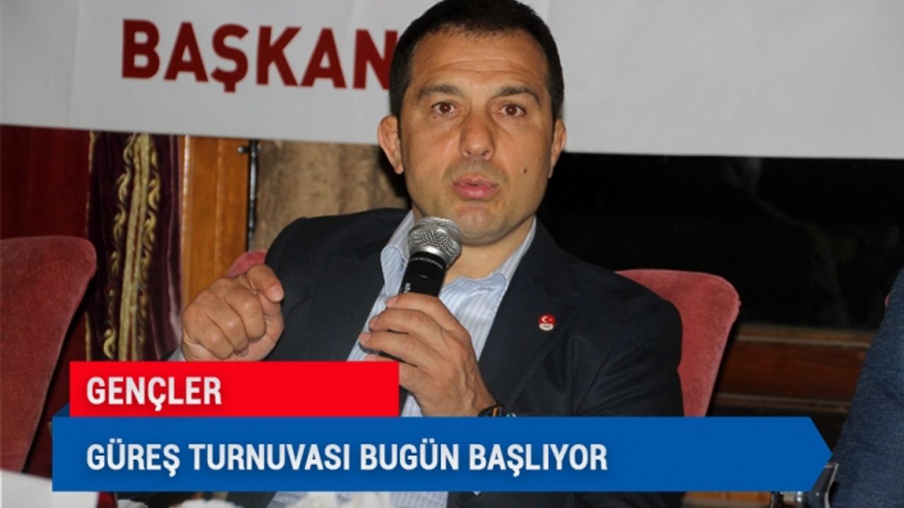 Gençler Güreş Turnuvası Bugün Başlıyor