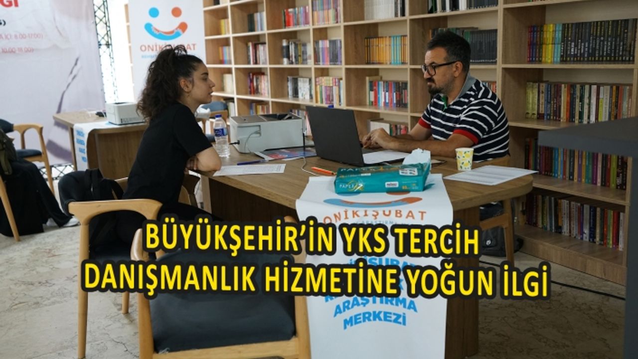 Büyükşehir’in YKS Tercih Danışmanlık Hizmetine Yoğun İlgi