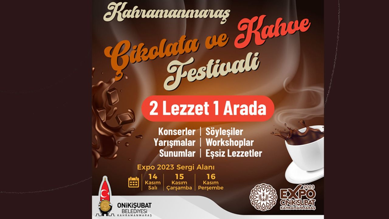 EXPO 2023 Çikolata ve Kahve Festivali Başlıyor