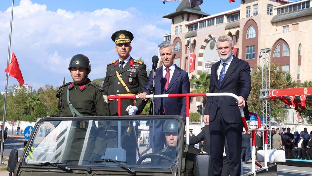 Kahramanmaraş’ta Cumhuriyet Bayramı Coşkuyla Kutlandı
