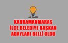 AK Parti İlçe Belediye Başkan Adayları Belli Oldu