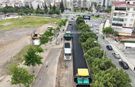 Büyükşehir, Ahır Dağı Caddesi’nde Asfalt Serimine Başladı