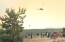 2 Yangının Enerjisi Düşürüldü, 4 Noktada Müdahale Sürüyor