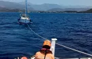 Dalaman Açıklarında Sürüklenen Tekne Kurtarıldı