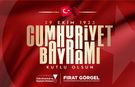 Başkan Görgel: “Cumhuriyet Bayramı’mız Kutlu Olsun”