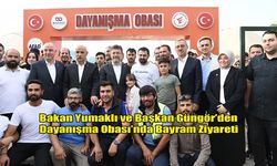 Bakan Yumaklı ve Başkan Güngör’den Dayanışma Obası’nda Bayram Ziyareti