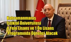 KİÜ 4 Yeni Lisans ve 1 Ön Lisans Programında Öğrenci Alacak