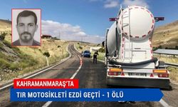 Tır Motosikleti Ezdi Geçti