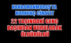 22 Yaşındaki Genç Başından Vurularak Öldürüldü
