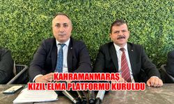 Kahramanmaraş Kızıl Elma Platformu Kuruldu