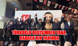 Türkoğlu’nda Karaca’ya Destek İçin Dev Katılım