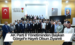 AK Parti İl Yönetiminden Başkan Görgel’e Hayırlı Olsun Ziyareti