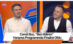 Cemil Boz, "Ben Bilirim" Yarışma Programında Finalist Oldu