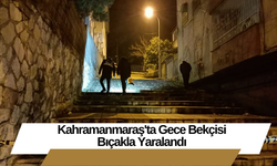 Kahramanmaraş'ta Gece Bekçisi Bıçakla Yaralandı