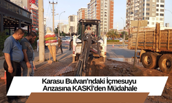 Karasu Bulvarı’ndaki İçmesuyu Arızasına KASKİ’den Müdahale