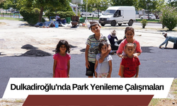 Dulkadiroğlu'nda Park Yenileme Çalışmaları