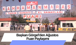 Başkan Görgel’den Ağustos Fuarı Paylaşımı