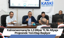 Kahramanmaraş'ta 1,3 Milyar TL’lik Altyapı Projesinde Yeni Etap Başlıyor