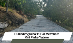 Dulkadiroğlu’na 11 Bin Metrekare Kilit Parke Yatırımı