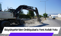 Büyükşehir’den Onikişubat’a Yeni Asfalt Yolu