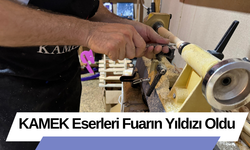 KAMEK Eserleri Fuarın Yıldızı Oldu