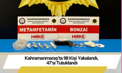 Kahramanmaraş’ta 98 Kişi Yakalandı, 47'si Tutuklandı