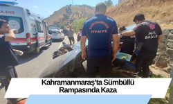 Kahramanmaraş’ta Sümbüllü Rampasında Kaza