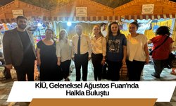 KİÜ, Geleneksel Ağustos Fuarı'nda Halkla Buluştu