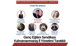 Genç Eğitim Sendikası Kahramanmaraş İl Yönetimi Tanıtıldı