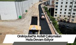 Onikişubat’ta Asfalt Çalışmaları Hızla Devam Ediyor