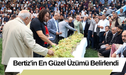 Bertiz'in En Güzel Üzümü Belirlendi