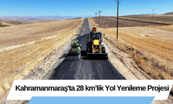 Kahramanmaraş'ta 28 km’lik Yol Yenileme Projesi