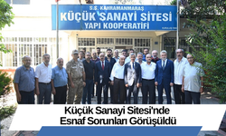 Küçük Sanayi Sitesi'nde Esnaf Sorunları Görüşüldü