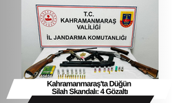 Kahramanmaraş'ta Düğün Silah Skandalı: 4 Gözaltı