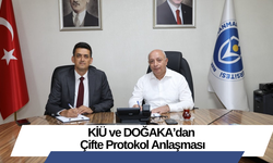 KİÜ ve DOĞAKA’dan Çifte Protokol Anlaşması