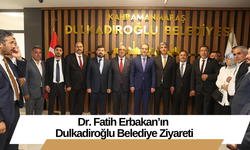 Dr. Fatih Erbakan’ın Dulkadiroğlu Belediye Ziyareti