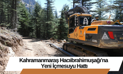 Kahramanmaraş Hacıibrahimuşağı’na Yeni İçmesuyu Hattı