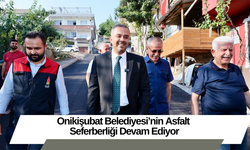 Onikişubat Belediyesi’nin Asfalt Seferberliği Devam Ediyor