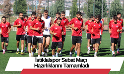 İstiklalspor Sebat Maçı Hazırlıklarını Tamamladı