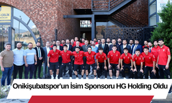 Onikişubatspor’un İsim Sponsoru HG Holding Oldu