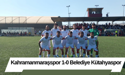 Kahramanmaraşspor 1-0 Belediye Kütahyaspor