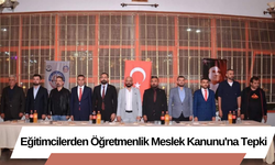 Eğitimcilerden Öğretmenlik Meslek Kanunu'na Tepki