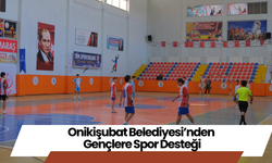 Onikişubat Belediyesi’nden Gençlere Spor Desteği