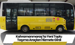 ahramanmaraş’ta Yeni Toplu Taşıma Araçları Hizmete Girdi