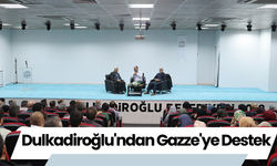 Dulkadiroğlu'ndan Gazze'ye Destek