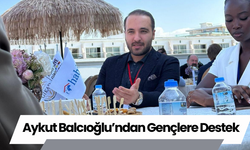 Aykut Balcıoğlu’ndan Gençlere Destek