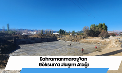 Kahramanmaraş’tan Göksun’a Ulaşım Atağı