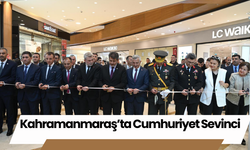 Kahramanmaraş’ta Cumhuriyet Sevinci