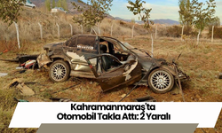 Kahramanmaraş'ta Otomobil Takla Attı: 2 Yaralı